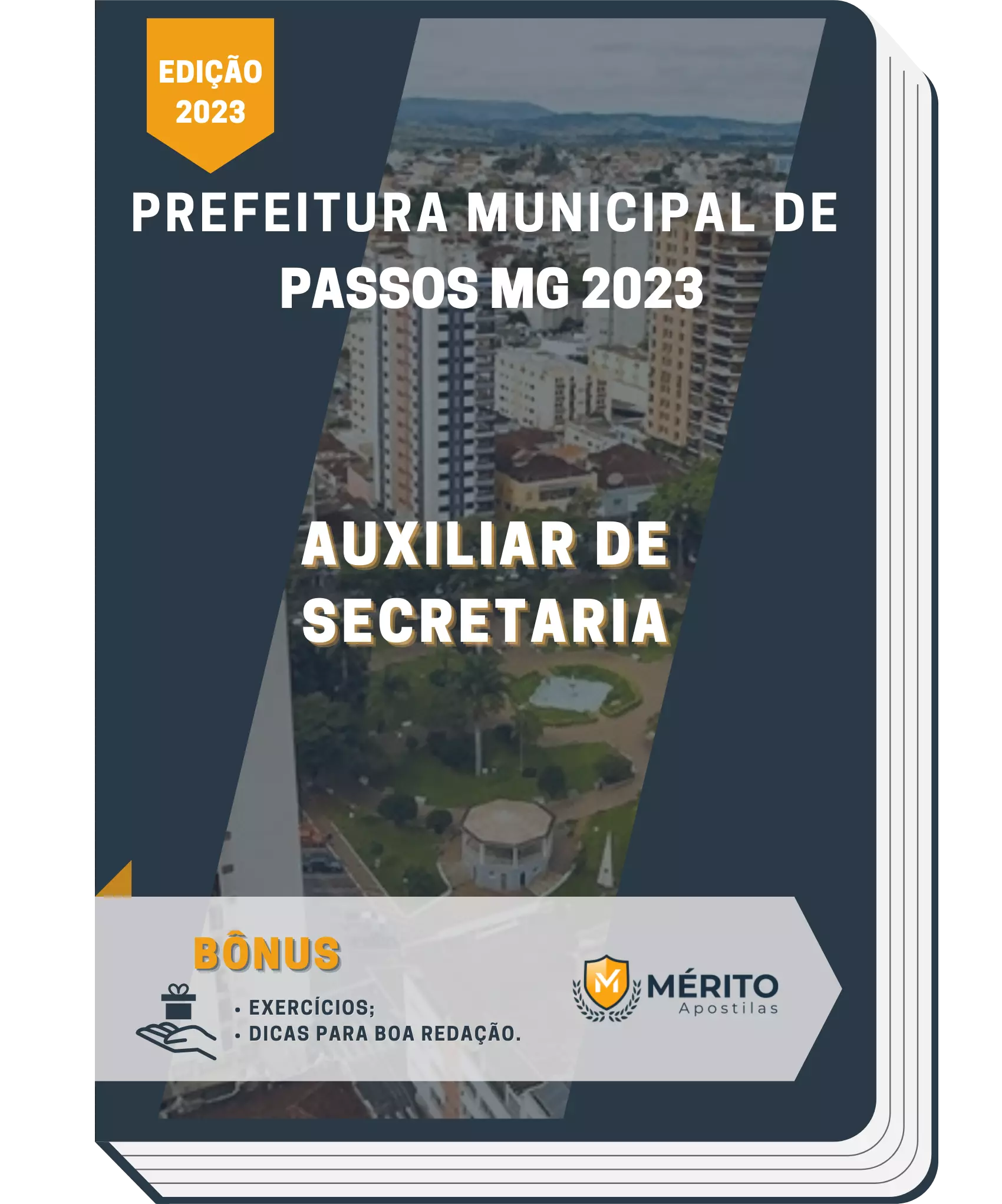 Apostila Auxiliar de Secretaria Prefeitura de Passos MG 2023