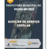 Apostila Auxiliar de Serviço Escolar Prefeitura de Viçosa MG 2023