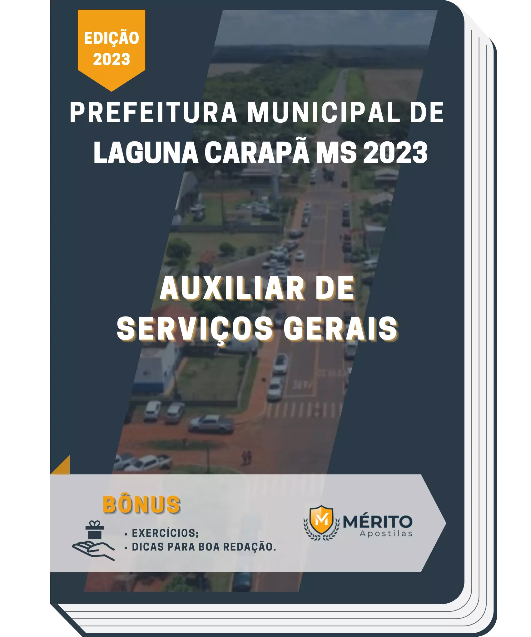 Apostila Auxiliar de Serviços Gerais Prefeitura de Laguna Carapã MS 2023