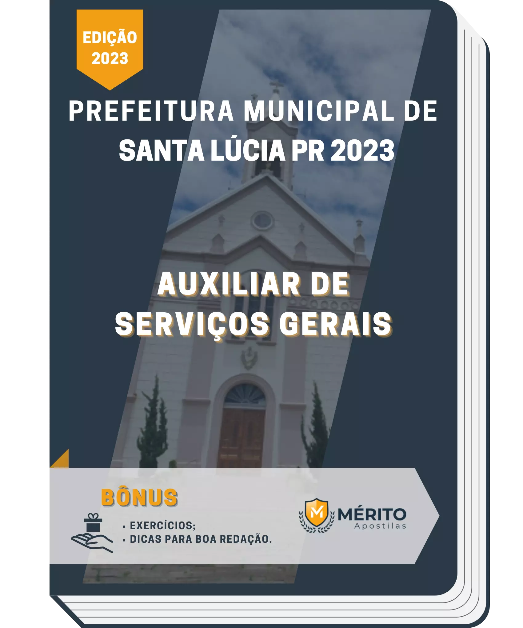 Apostila Auxiliar de Serviços Gerais Prefeitura de Santa Lúcia PR 2023