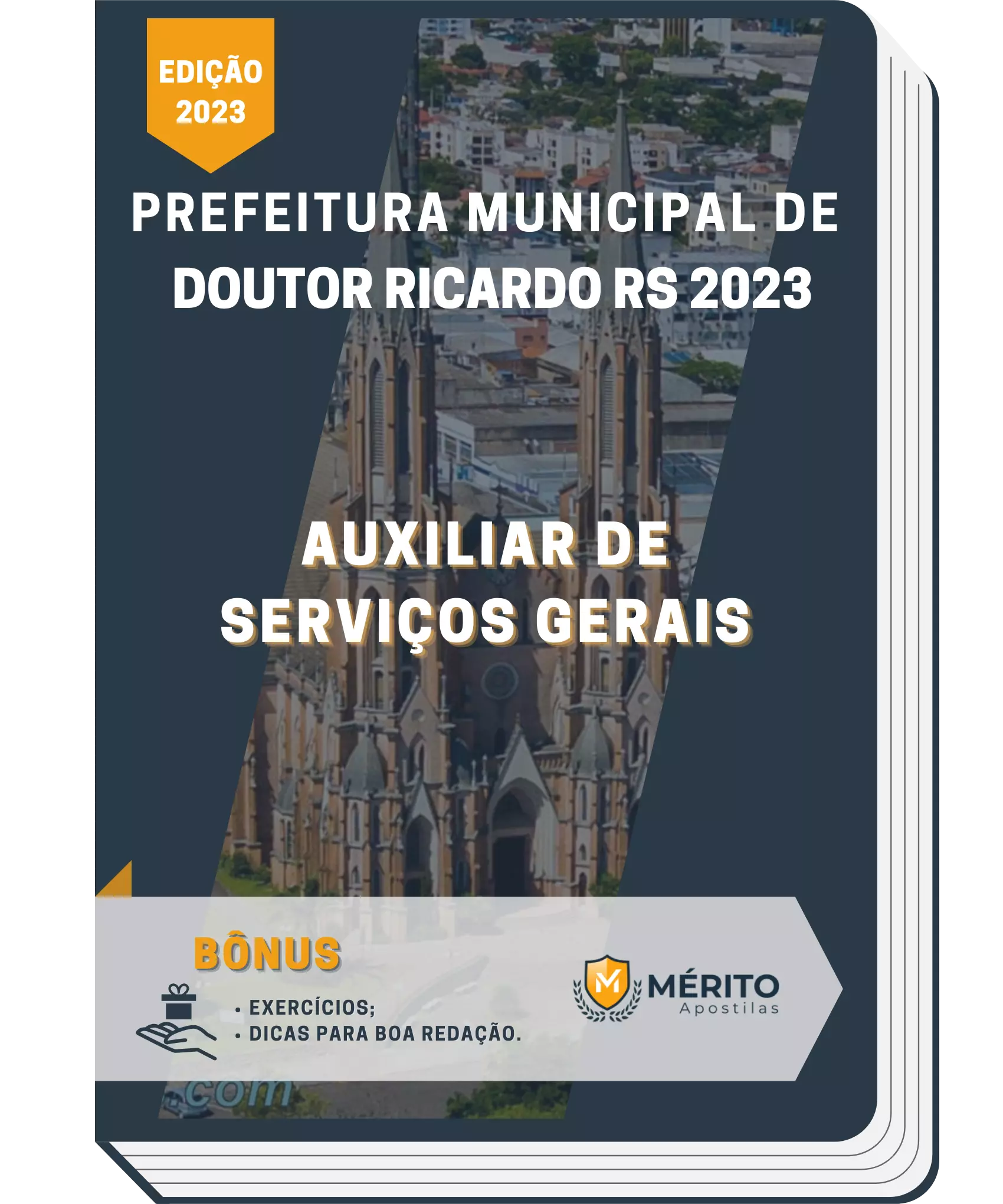 Apostila Auxiliar de Serviços Gerais Prefeitura de Doutor Ricardo RS 2023