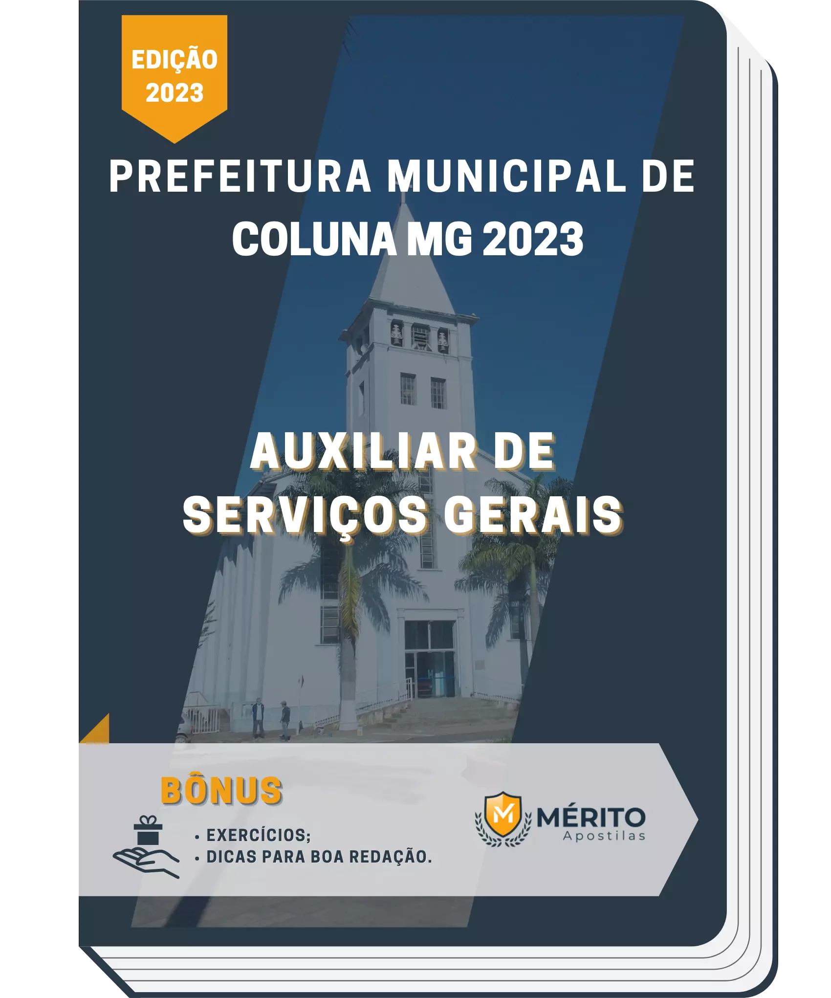 Apostila Auxiliar de Serviços Gerais Prefeitura de Coluna MG 2023