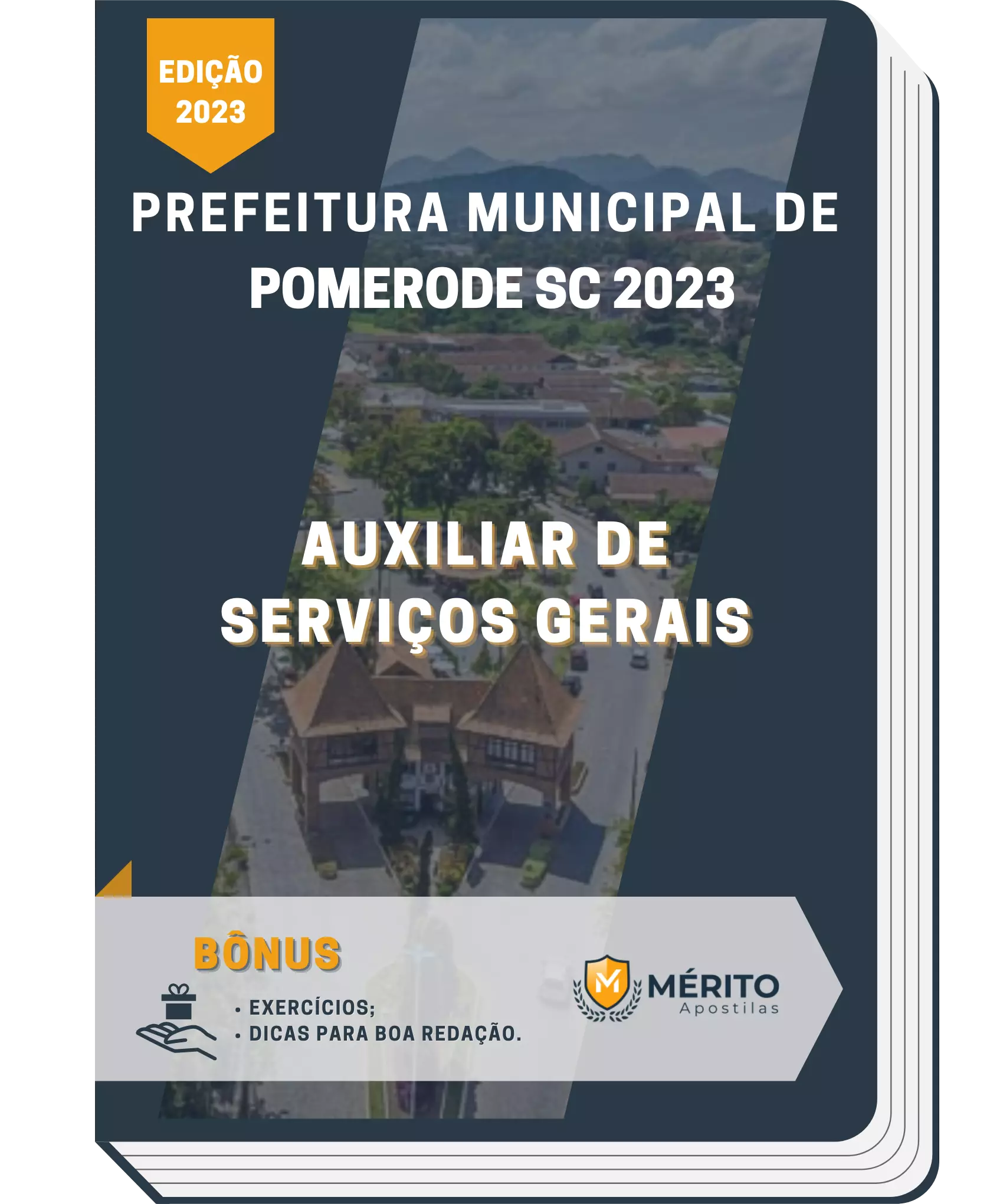 Apostila Auxiliar de Serviços Gerais Prefeitura de Pomerode SC 2023
