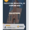 Apostila Calceteiro Prefeitura de Itaipé MG 2023