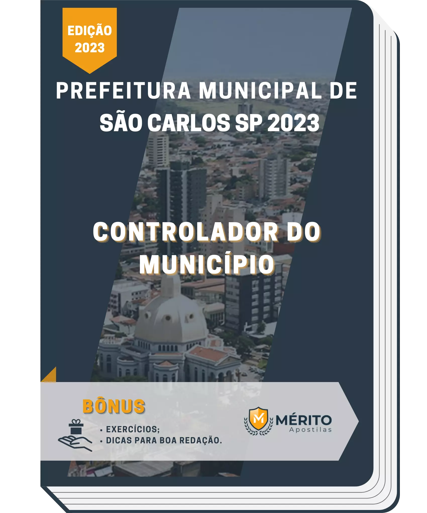 Apostila Controlador do Município Prefeitura de São Carlos SP 2023