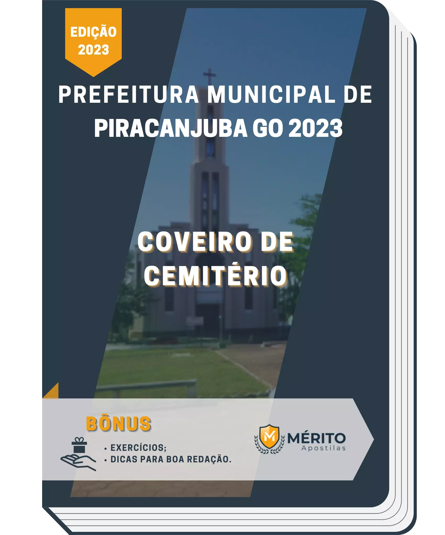 Apostila Coveiro De Cemitério Prefeitura de Piracanjuba GO 2023