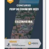 Apostila Cozinheira Concurso FESP de Coxim MS 2023
