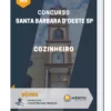 Apostila Cozinheiro Concurso Santa Barbara d’Oeste SP 2023