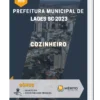 Apostila Cozinheiro Prefeitura de Lages SC 2023