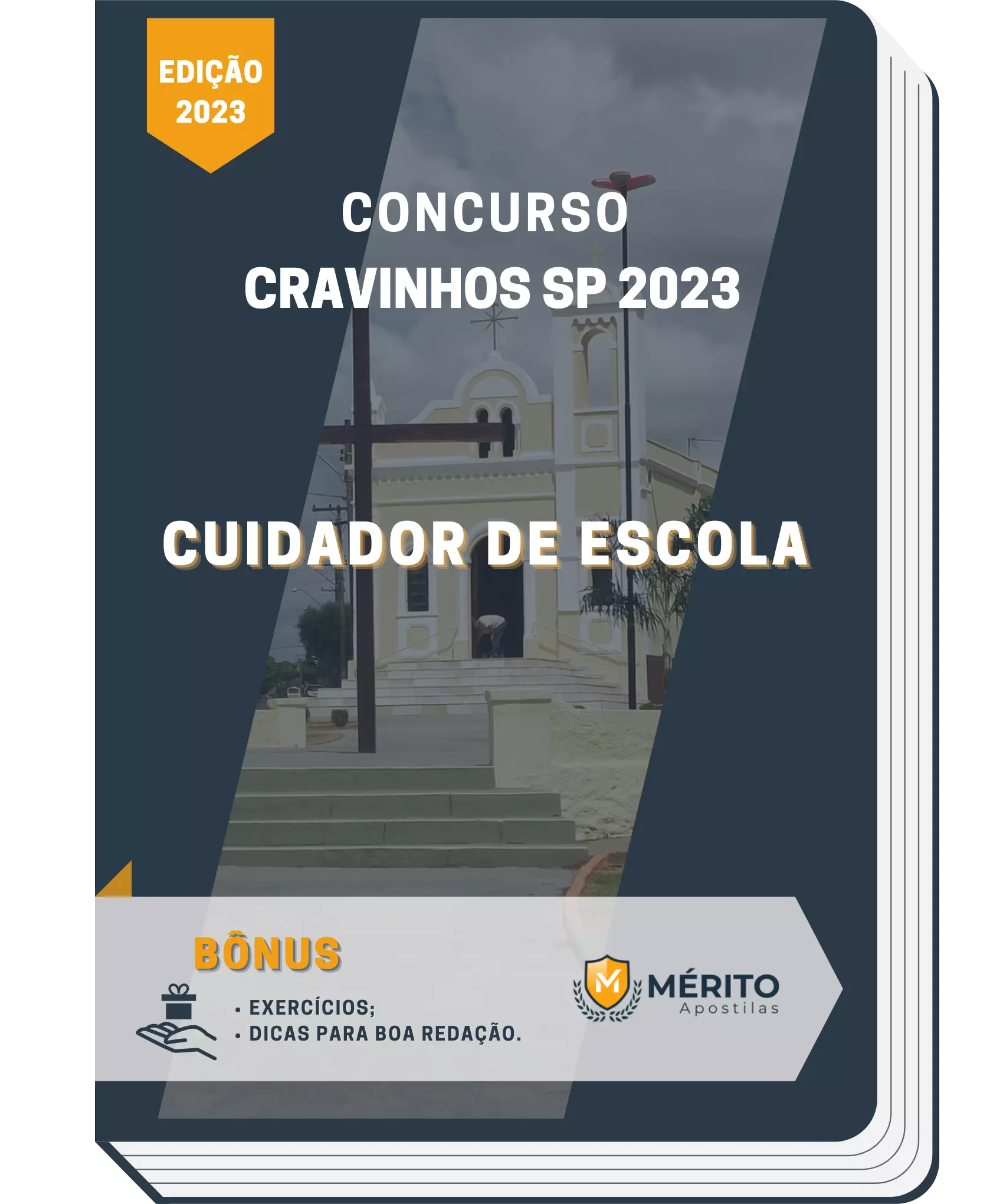 Apostila Cuidador De Escola Concurso Cravinhos SP 2023