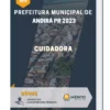 Apostila Cuidadora Prefeitura de Andirá PR 2023