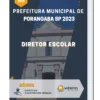 Apostila Diretor Escolar Prefeitura de Porangaba SP 2023