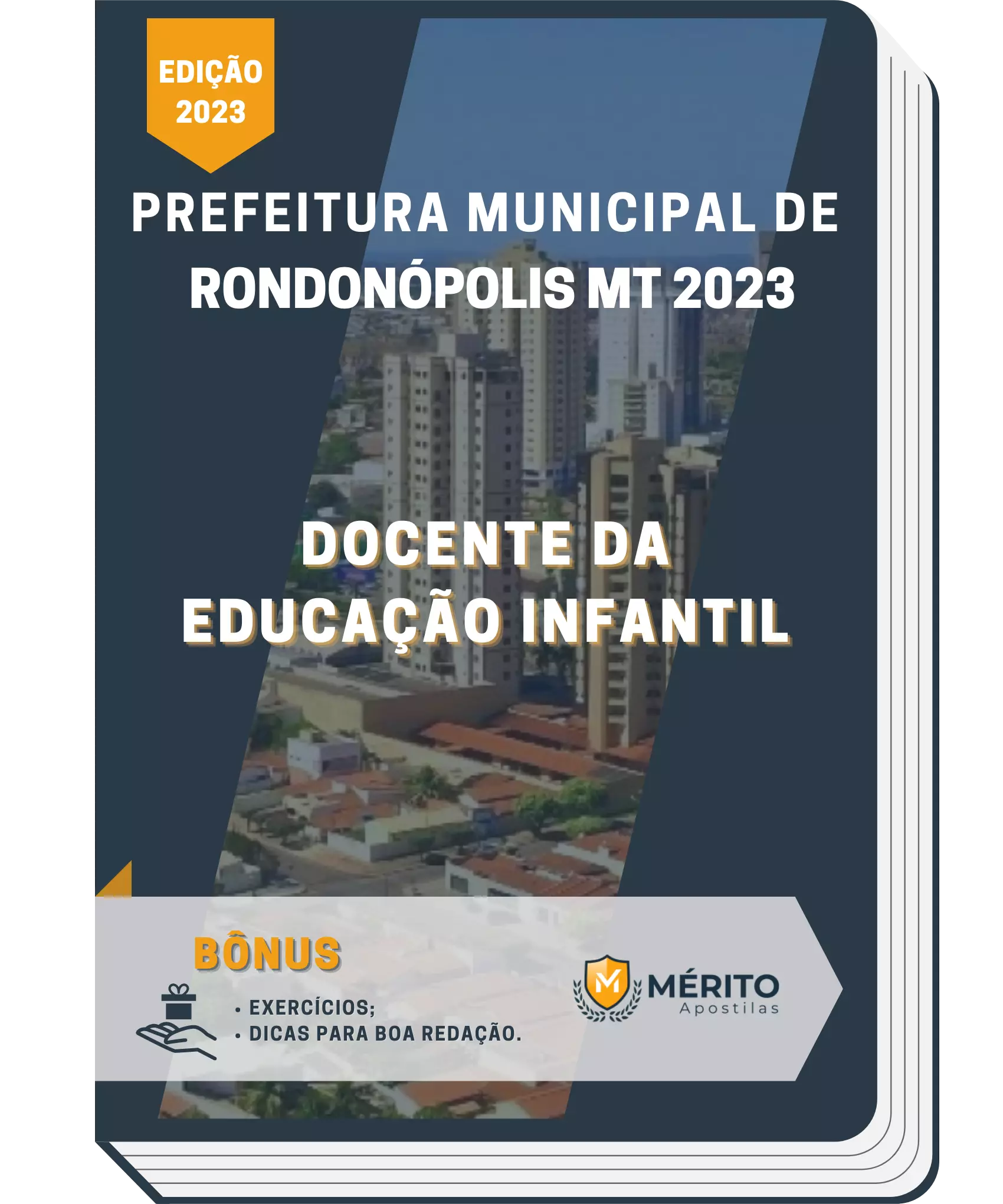 Apostila Docente da Educação Infantil Prefeitura de Rondonópolis MT 2023