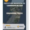 Apostila Educador Físico Prefeitura de Carinhanha BA 2023