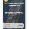 Apostila Educador Infantil Prefeitura de Andirá PR 2023