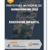 Apostila Educador Infantil Prefeitura de Guimarânia MG 2023