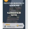 Apostila Eletricista de Autos Prefeitura de Tatuí SP 2023