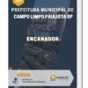 Apostila Encanador Prefeitura de Campo Limpo Paulista SP 2023