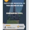 Apostila Engenheiro Civil Prefeitura de Piracanjuba GO 2023