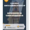 Apostila Entregador de Correspondência Concurso Santa Barbara d’Oeste SP 2023