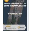 Apostila Escriturário Prefeitura de Divino das Laranjeiras MG 2023