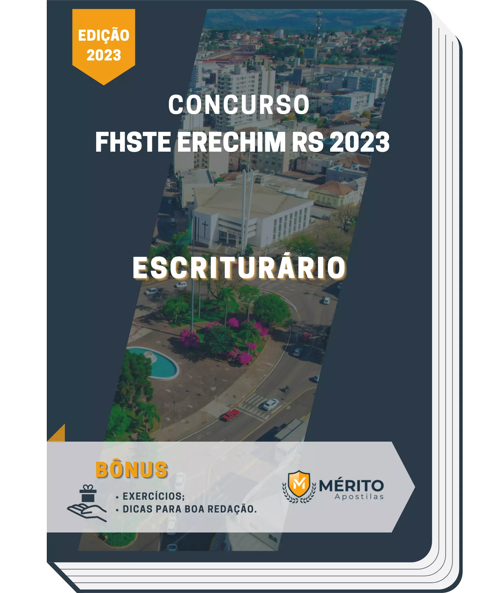 Apostila Escriturário Concurso FHSTE Erechim RS 2023