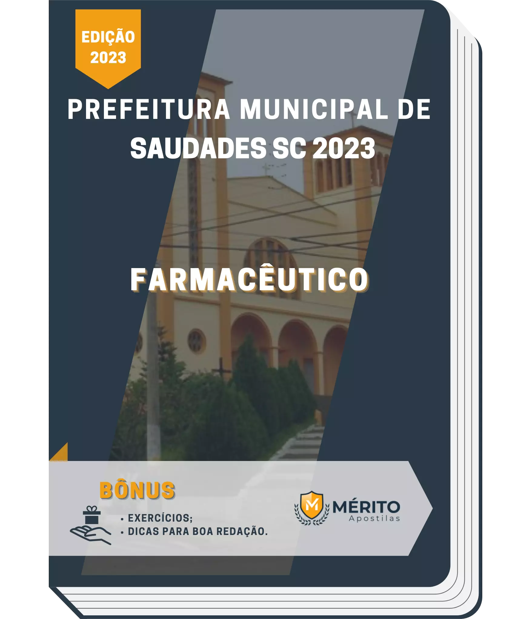 Apostila Farmacêutico Prefeitura de Saudades SC 2023