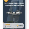Apostila Fiscal De Obras Prefeitura de Passo de Torres SC 2023