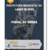 Apostila Fiscal De Obras Prefeitura de Lages SC 2023