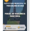 Apostila Fiscal De Vigilância Sanitária Prefeitura de Piracanjuba GO 2023