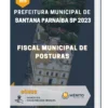 Apostila Fiscal Municipal de Posturas Prefeitura de Santana Parnaíba SP 2023