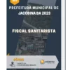 Apostila Fiscal Sanitarista Prefeitura de Jacobina BA 2023