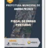 Apostila Fiscal de Obras Posturas Prefeitura de Andirá PR 2023