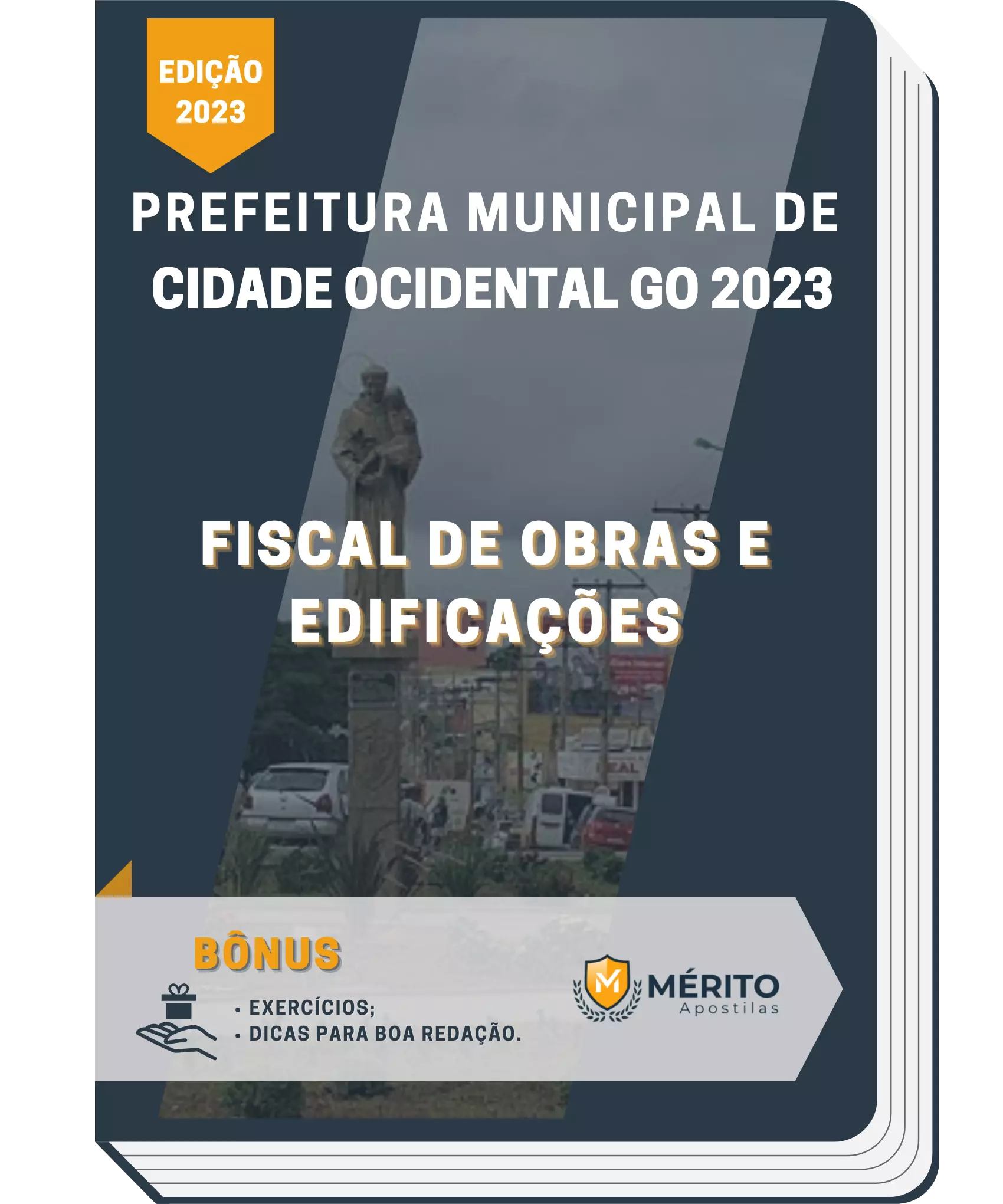 Apostila Fiscal de Obras e Edificações Prefeitura de Cidade Ocidental GO 2023