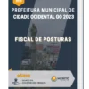 Apostila Fiscal de Posturas Prefeitura de Cidade Ocidental GO 2023