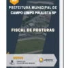 Apostila Fiscal de Posturas Prefeitura de Campo Limpo Paulista SP 2023