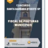 Apostila Fiscal de Posturas Municipais Concurso Santa Barbara d’Oeste SP 2023