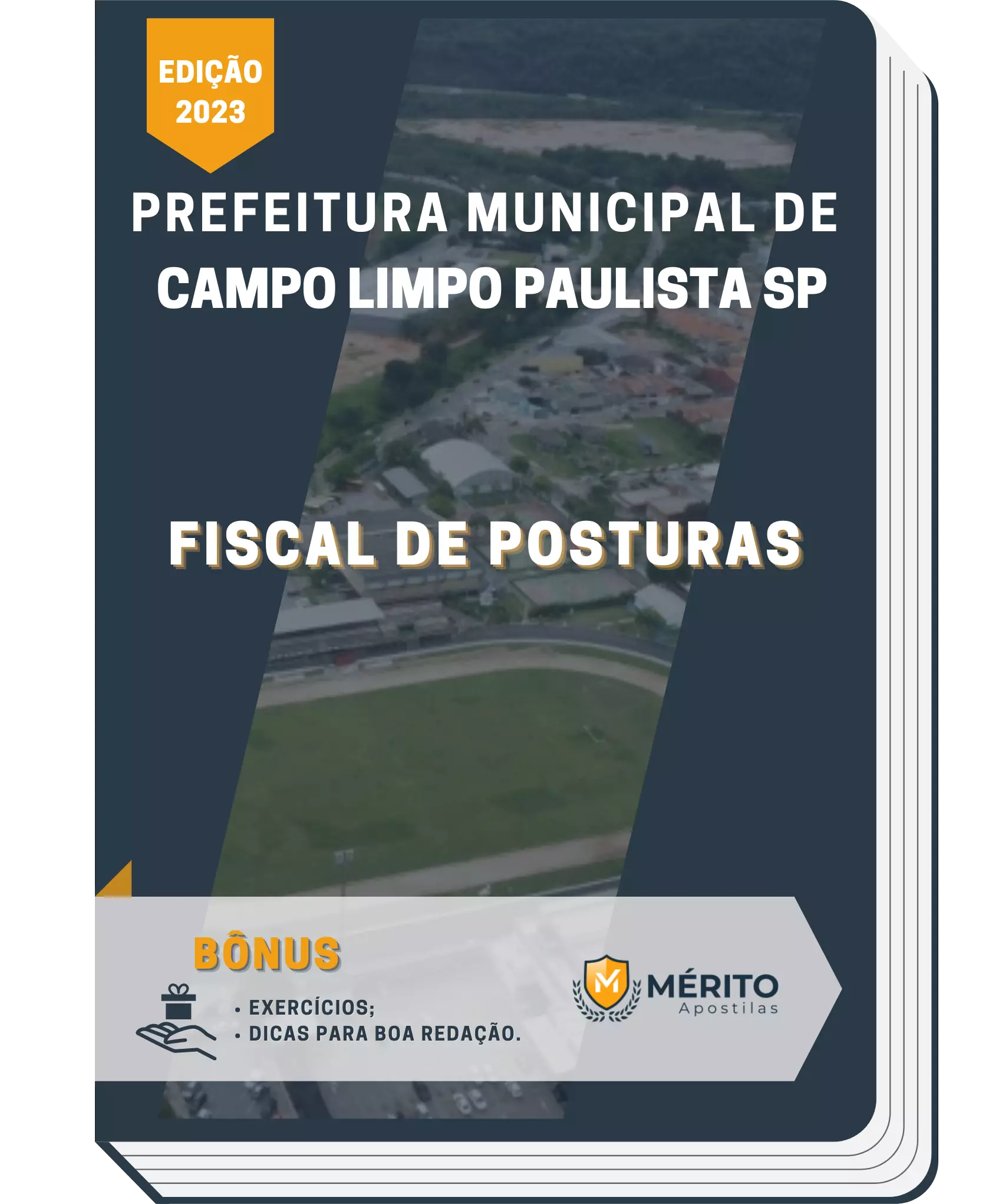 Apostila Fiscal de Posturas Prefeitura de Campo Limpo Paulista SP 2023