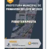 Apostila Fisioterapeuta Prefeitura de Primavera do Leste MT 2023