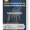 Apostila Fisioterapeuta Prefeitura de Faxinal do Soturno RS 2023