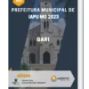 Apostila Gari Prefeitura de Iapu MG 2023