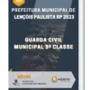 Apostila Guarda Civil Municipal 3ª Classe Prefeitura de Lençóis Paulista SP 2023