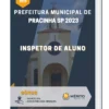 Apostila Inspetor de Aluno Prefeitura de Pracinha SP 2023