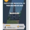 Apostila Maqueiro Prefeitura de Piracanjuba GO 2023