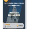 Apostila Mecânico Borracheiro Prefeitura de Coluna MG 2023