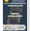 Apostila Médico Cardiologista Prefeitura de Pomerode SC 2023