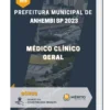Apostila Médico Clínico Geral Prefeitura de Anhembi SP 2023