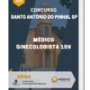 Apostila Médico Ginecologista 10h Concurso Santo Antônio do Pinhal SP