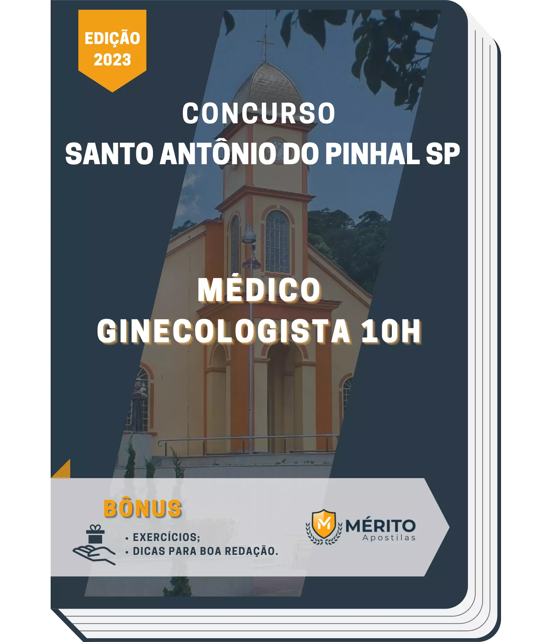 Apostila Médico Ginecologista 10h Concurso Santo Antônio do Pinhal SP