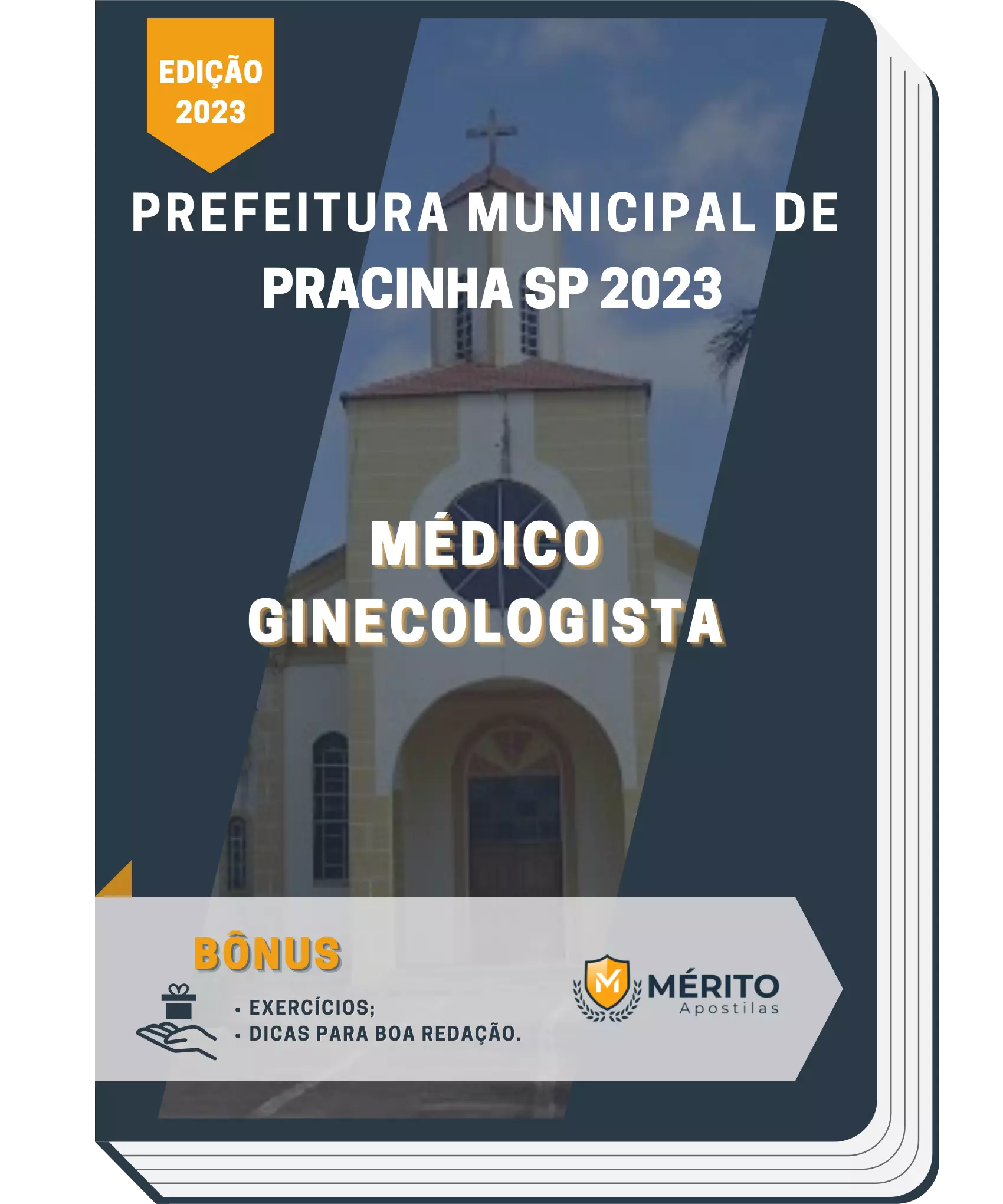 Apostila Médico Ginecologista Prefeitura de Pracinha SP 2023